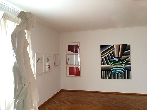 Installation view, 2014 Härtel, Märkl, Splitt, Schulze