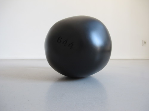 #644, 2016, Bronce, black patinated, 25 x 31 x 29 cm