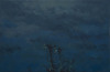 Sid Gastl - Nachthimmel, 2021, Oil on canvas, 55 x 85 cm