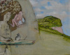Siegfried Anzinger - untitled, 2009, Oil on canvas, 35 x 45 cm / 13.8 x 17.1 in